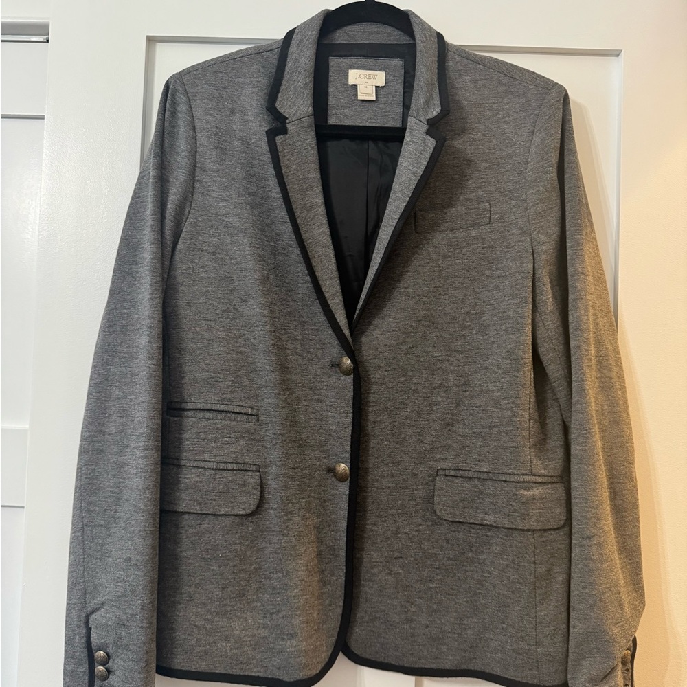 J. Crew Heather Gray Knit Fabric